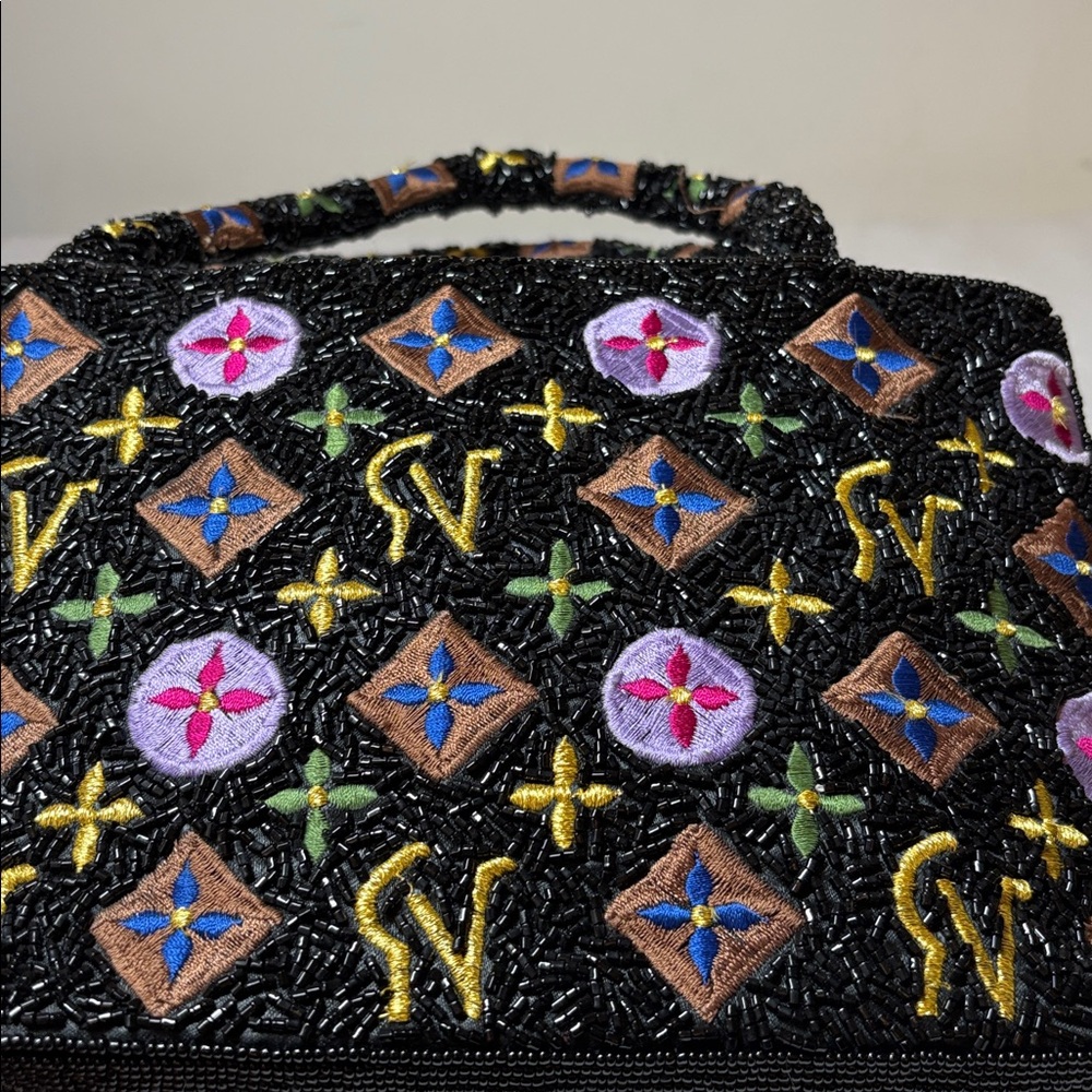 Unbranded Evening Beaded and Embroidered Handbag - Picture 5 of 12